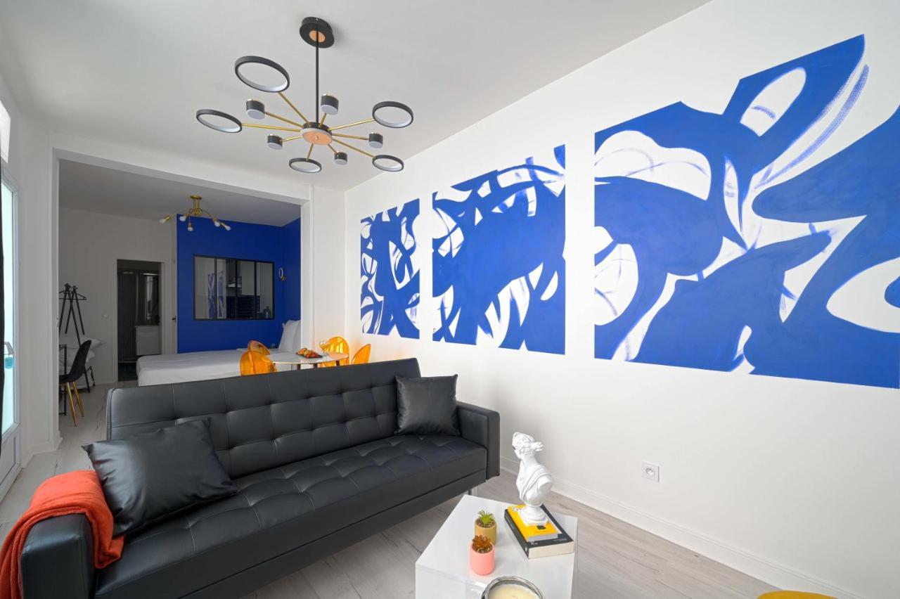 Modern Large Studio Apartment For 3 Parijs Buitenkant foto