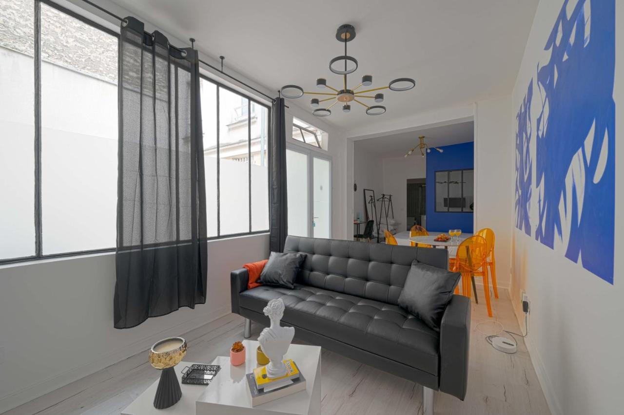 Modern Large Studio Apartment For 3 Parijs Buitenkant foto